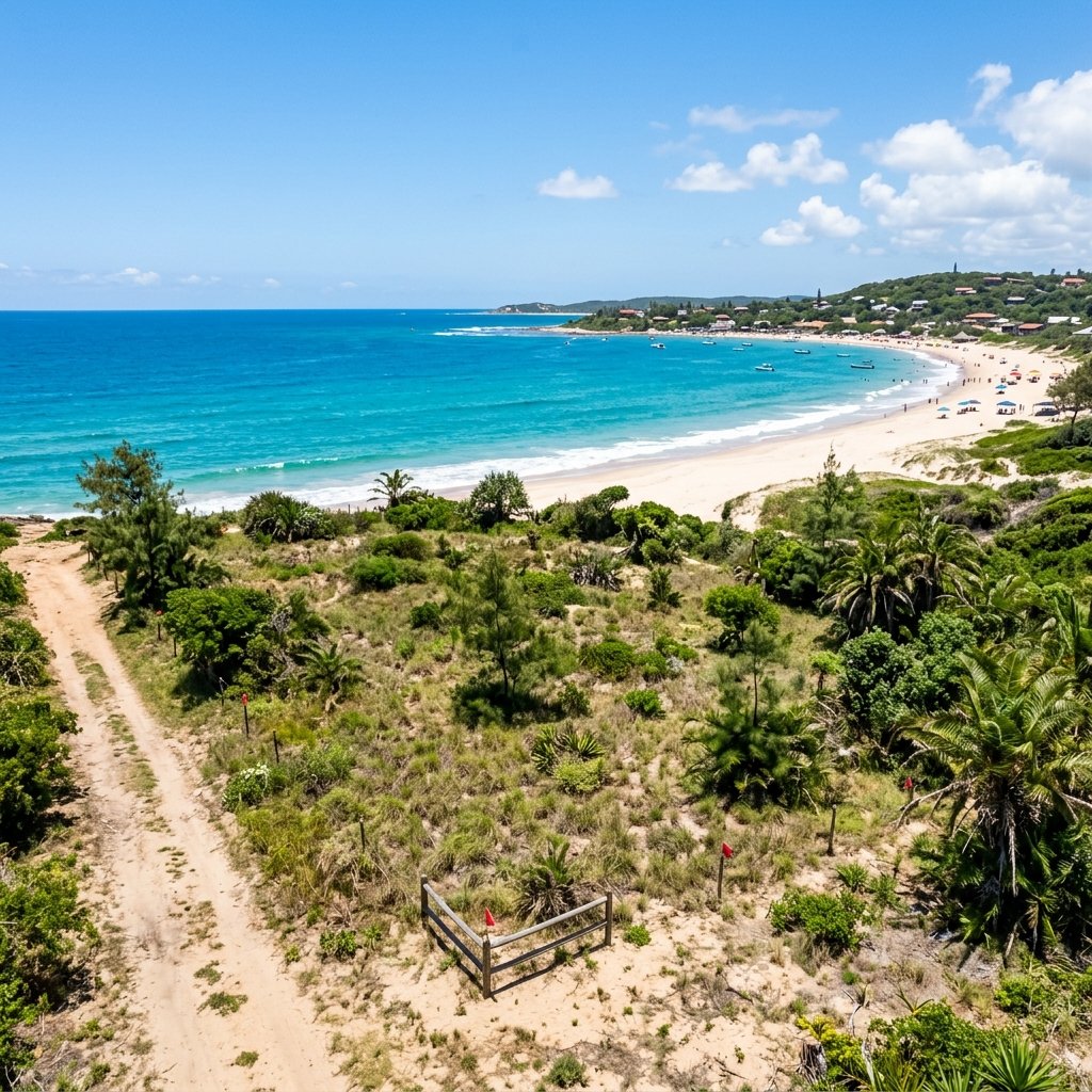 Terreno frente ao mar em Vilanculos